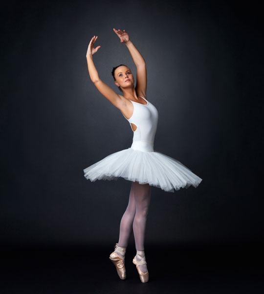 ballerina performing a ballet dance